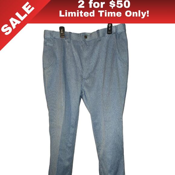 [Sale: 2 for $50!] Haband's Fit-Forever Collection Blue Pants – Size 34-M 0170 - Picture 1 of 14